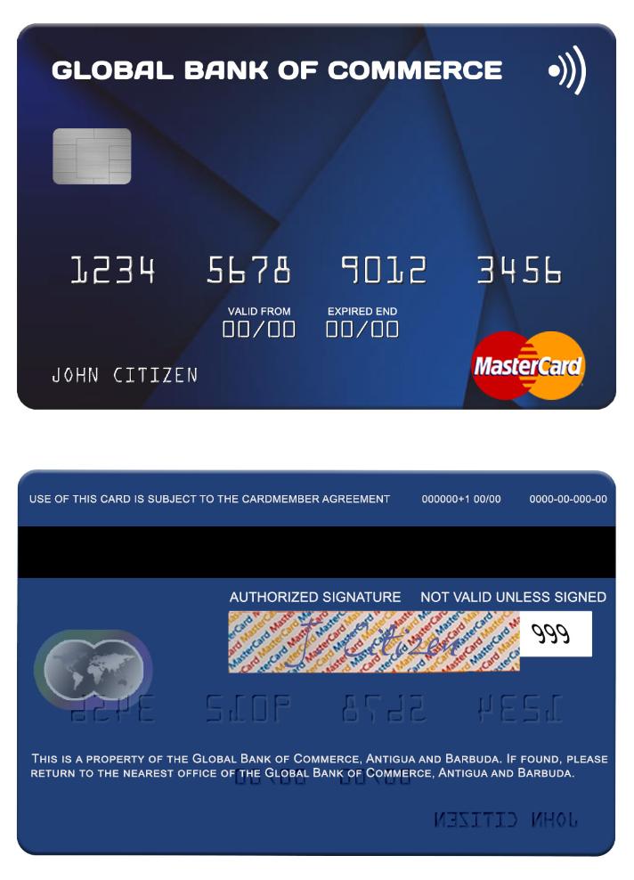Antigua and Barbuda Global Bank of Commerce mastercard